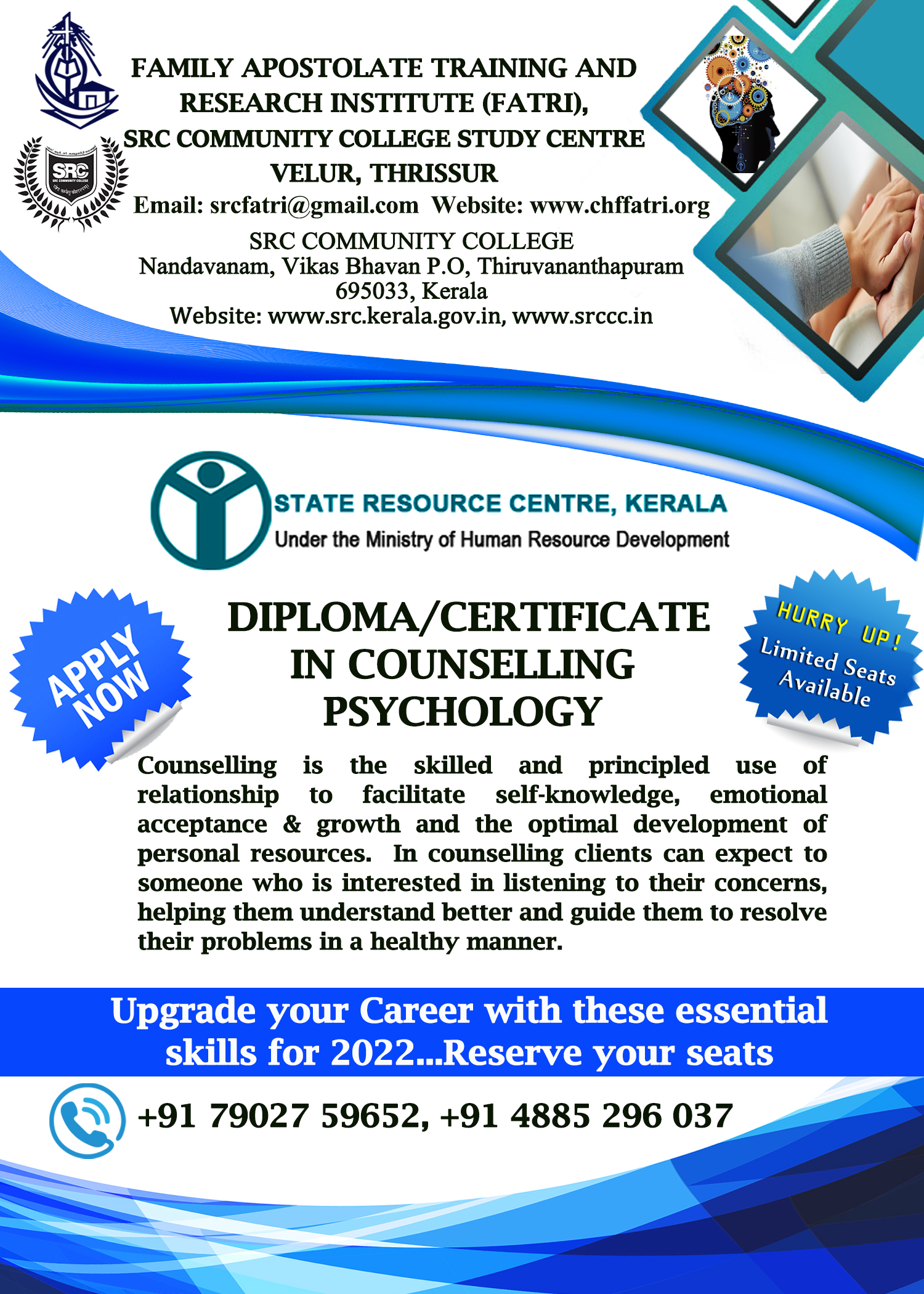 Online Counselling Psychology Courses In India